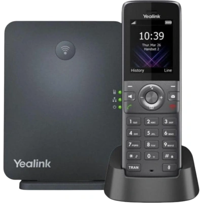 IP-DECT телефон Yealink W73P (база W70B+трубка W73H) до 10 SIP-аккаунтов