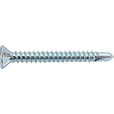 Саморез оконный Daxmer 3,9x35 бел.цинк,сверло 500 шт