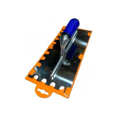 Гладилка зубчатая vertextools 280x128мм зуб полукруглый 14x14