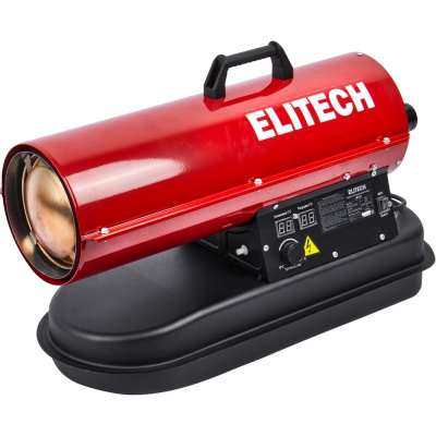 Дизельная тепловая пушка прямого нагрева ELITECH ДП 15 мощностью 15 кВт и производительностью 500 м3/час