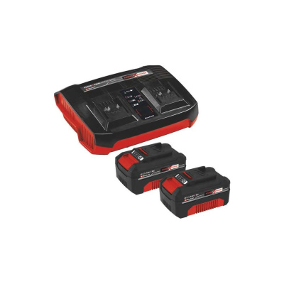 Устройство зарядное + аккумулятор Einhell PXC 2x4,0 Aч + двойное ЗУ Twincharger 3A