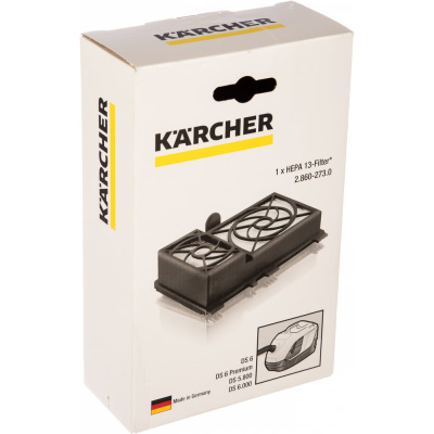 Фильтр HEPA 13 Karcher 2.860-273 - высокоэффективный фильтрующий элемент