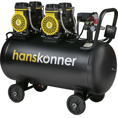 Компрессор воздушный безмасляный Hanskonner