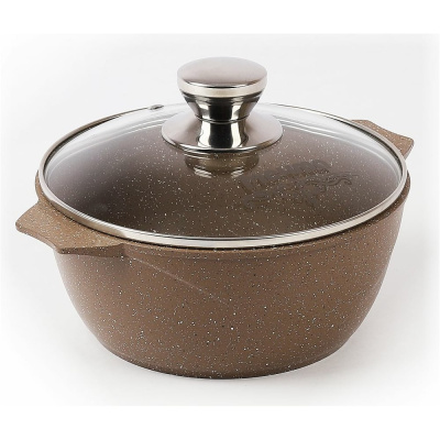 Кастрюля Мечта АП Гранит brown 1 л