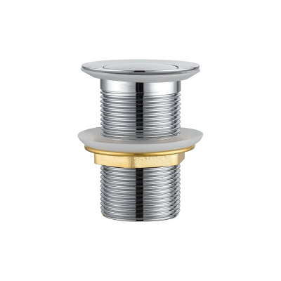 Донный клапан Elghansa RoundLine 1 1/4", для раковины без перелива, Click-Clack