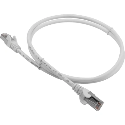 Патч-корд ExeGate FTP-RJ45-RJ45-C5e-CU-0,5M-GY, cat.5e, 0.5м <EX281996RUS