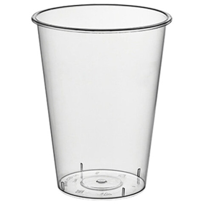 Стакан одноразовый 375 мл, пластиковый, матовый, Bubble Cup, СВЕРХПЛОТНЫЙ, ВЗЛП, 1020П