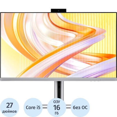 Моноблок OSiO FocusLine (F270i-002s)27/i5-12400/16/512/NoOS/Silver