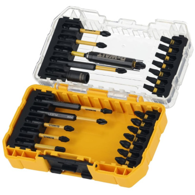 Набор бит DeWalt DT70730TPOS, PH/PZ/SL/Torx, 25/57/89 мм, 25 шт, в кейсе