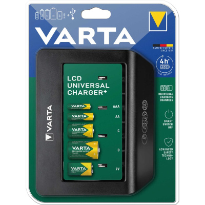 Зарядное устройство Varta LCD Universal Charger+