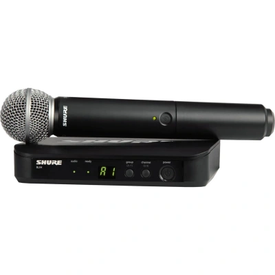 Радиосистема Shure BLX24E/SM58-M17, одноканальная с ручным передатчиком