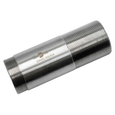 Сгон резьбовой нержавеющий NEWKEY AISI304 DN50 (2), (CF8), PN16 NK-DPC50/4