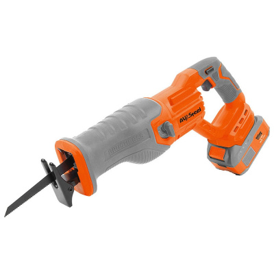 Пила сабельная аккумуляторная AV Steel AV-RS 18/210 BL (1x4Ah)