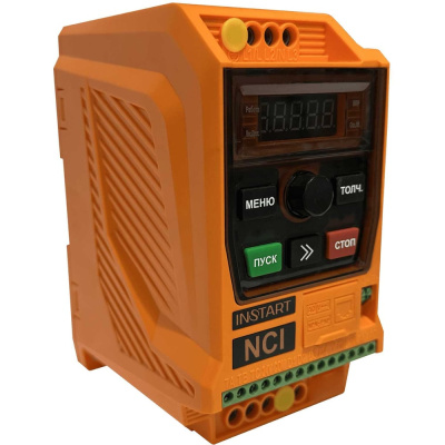 Преобразователь частоты INSTART NCI-G0.4-2B|0,4кВт, 2,3А|вход 1~198-253В, 50/60Гц, выход 3~230 (220)В