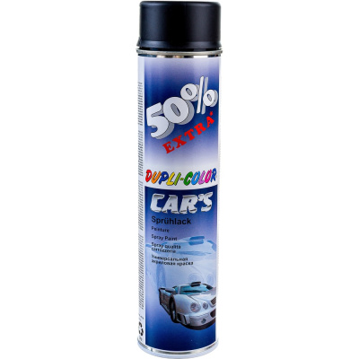 Универсальная акриловая эмаль DUPLI COLOR черная, матовая, 0.6 л