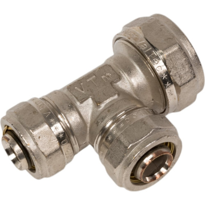 Обжимной тройник VALTEC 32х26х26