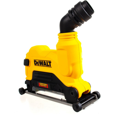 Кожух для УШМ DEWALT DWE46225-XJ гарантирует чистую работу