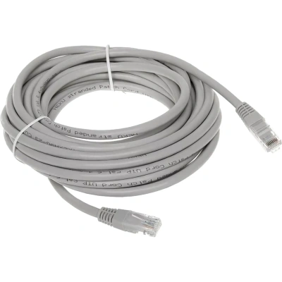 Патч-корд ExeGate UTP-RJ45-RJ45-5e-CU-30M-GY, 5e, 30м, серый <EX282019RUS