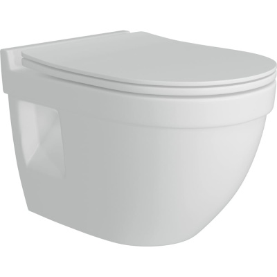 Подвесной безободковый унитаз Teymi Vitra Pro