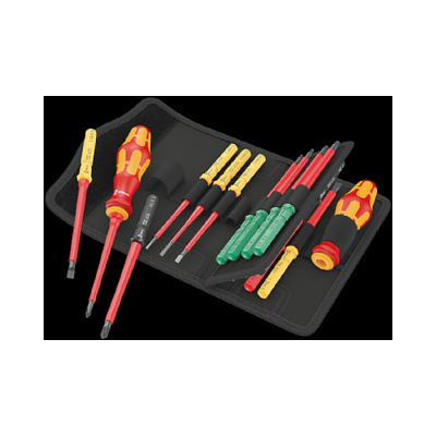 Набор бит WERA Kraftform Kompakt VDE 17 Universal 1 Tool Finder
