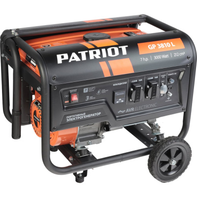 Бензогенератор Patriot GP 3810L