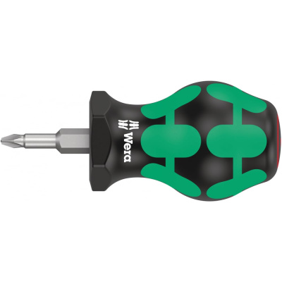 Крестовая отвёртка для карбюраторов WERA 350 PH Stubby PH2x25 мм