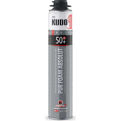 Монтажная пена KUDO ПРОФ PROFF 50+ 1000мл