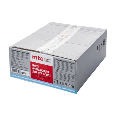 Паста очищающая абразивная для рук mte HC DOS пакет 3.5 л