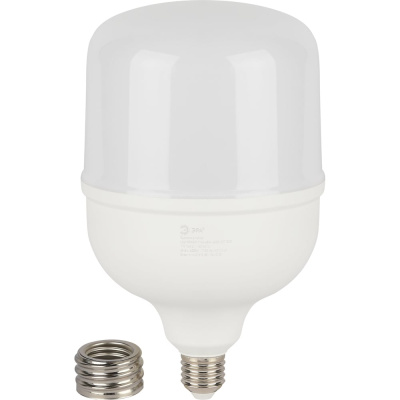 Лампа светодиодная ЭРА POWER STD LED T140-65W-4000-E27/E40 65Вт колокол нейтральный белый свет