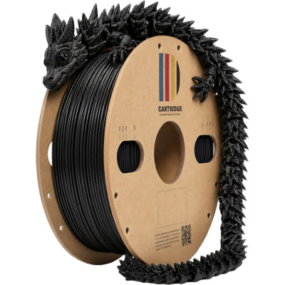 PLA пластик SP Solution print 1.75 мм 1 кг для 3D-принтера, черный