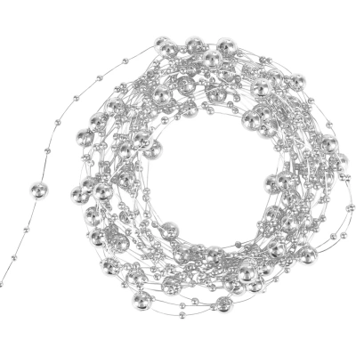 Бусы новогодние из полистирола, 270x0,8x0,3см, 97336