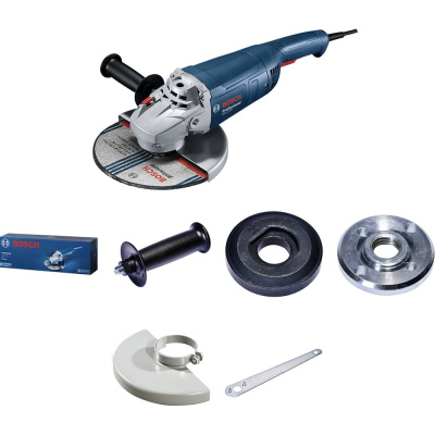 Углошлифовальная машина Bosch GWS 2200 диаметр диска 180мм