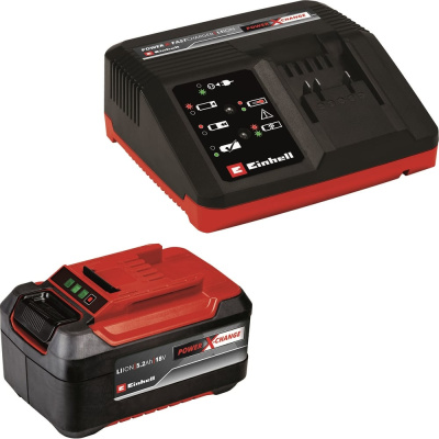 Устройство зарядное + аккумулятор PXC 5.2Ah & 4A Fastcharger Einhell