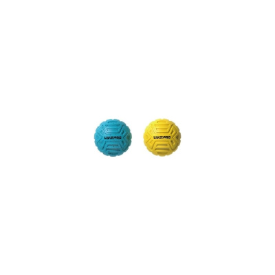 Массажный мяч для стоп и тела LivePro Foot Massage Ball, синий/желтый NL