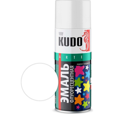 Эмаль флуоресцентная KUDO белая