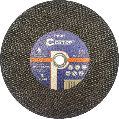 Профессиональный диск отрезной Т41-355х3,5х25,4 Profi Cutop 40008т
