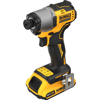 Бесщеточный ультракомпактный импульсный шуруповерт Dewalt 18 В XR