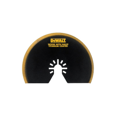 Диск пильный сегментированный для мультитула (Ti, 100 мм) DEWALT