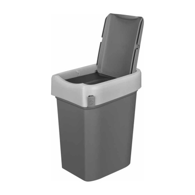 Контейнер для мусора Бытпласт SMART BIN 25 л, серый