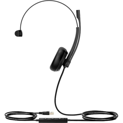 Гарнитура головная Yealink UH34 Mono UC Моно, Проводная, HD звук, USB, шт