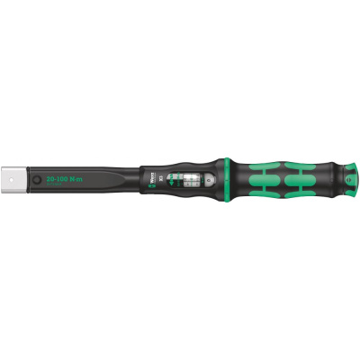 Динамометрический ключ для сменных инструментов WERA Click-Torque X 3 20-100 Нм, L-338 мм