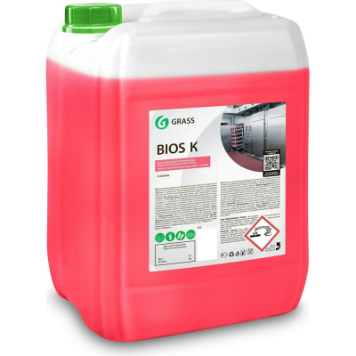 Индустриальный очиститель и обезжириватель 22.5кг GRASS Bios – K