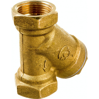 Cетчатый фильтр для воды VALFEX 3/4" ВР/ВР латунный, под пломбу 46Б5фт1
