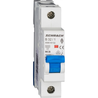 Автоматический выключатель Schrack Technik AM 6кА, 1P, B, 32A