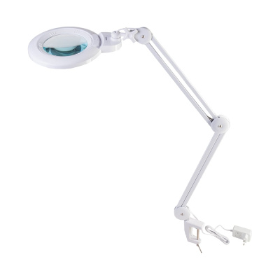 Лупа на струбцине с подсветкой LED Veber 8608D 3D/5D 3 дптр, 5 дптр, 2 шт