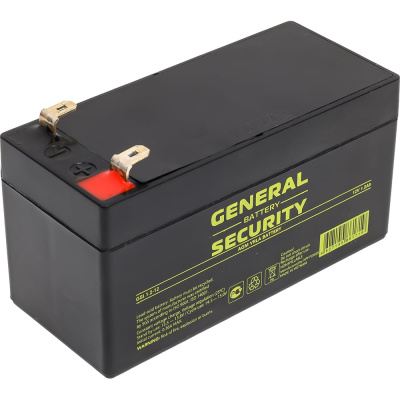 Аккумулятор для ИБП General Security GSL1.2-12 12В 1,2 Ач