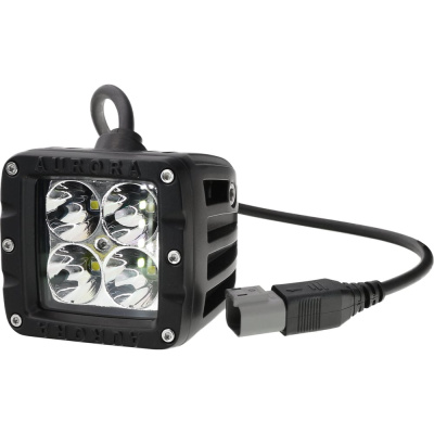 Светодиодная фара Aurora alo-2-p4t 9v-36v, 40w, 2.7a, 3200lm, дальний свет, белый свет spot 9866