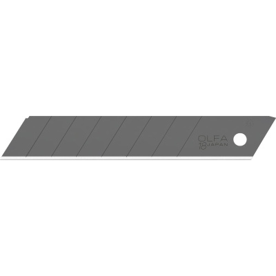 Сегментированные лезвия OLFA Excel black 18 мм, 10 шт, в боксе