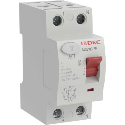 Устройство защитного отключения DKC узо вдт yon max mdl100, 2p, 300ma, 40a,тип ас