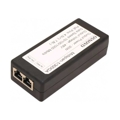 Poe-инжектор OSNOVO Midspan-1/300GA -0000000161
